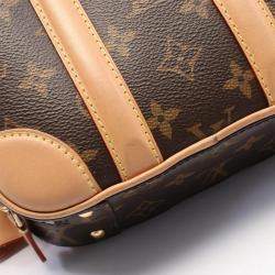 Pre Owned Louis Vuitton Valisette BB Brown Monogram Canvas Handbag