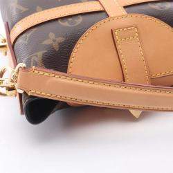 Louis Vuitton Duffle Brown Monogram Canvas Shoulder Bag