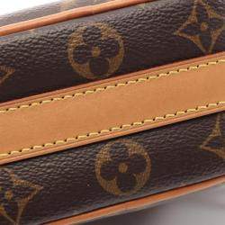 Pre Owned Louis Vuitton Boite Chapeau Souple PM Brown Monogram Canvas Shoulder Bag