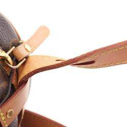 Pre Owned Louis Vuitton Boite Chapeau Souple PM Brown Monogram Canvas Shoulder Bag