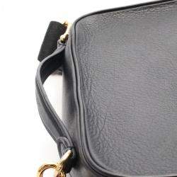 Louis Vuitton Utility Crossbody Shoulder Bag Leather Noir