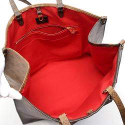 Pre Owned Louis Vuitton Monogram Giant Reverse Canvas On-The-Go Tote GM 