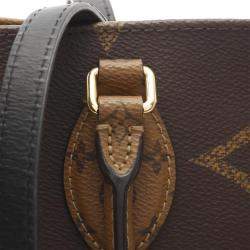 Pre Owned Louis Vuitton On-The-Go GM Brown Monogram Canvas Shoulder Bag