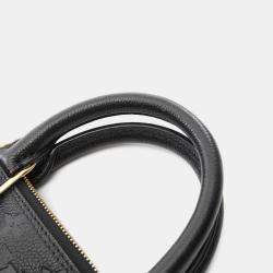 Pre Owned Louis Vuitton Alma PM  Noir Monogram Empreinte Neo Handbag