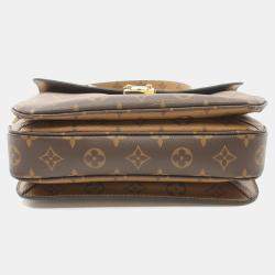 Louis Vuitton Pochette Metis Mm Hand Crossbody Bag Monogram Reverse Brown