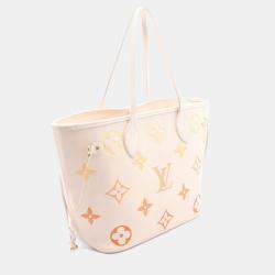 Pre Owned Louis Vuitton Neverfull MM Monogram Empreinte Leather Shoulder Bag