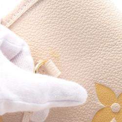 Pre Owned Louis Vuitton Neverfull MM Monogram Empreinte Leather Shoulder Bag