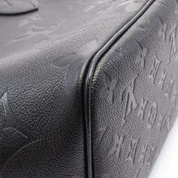 Pre Owned Louis Vuitton Neverfull MM Noir Monogram Empreinte Leather Tote Bag