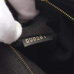 Pre Owned Louis Vuitton On-The-Go PM Black Monogram Empreinte Leather Bag