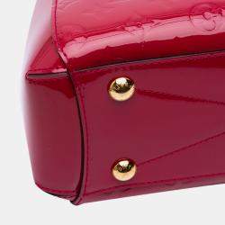 Louis Vuitton Red Monogram Vernis Montaigne BB