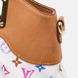 Louis Vuitton Brown White Monogram Multicolore Judy MM