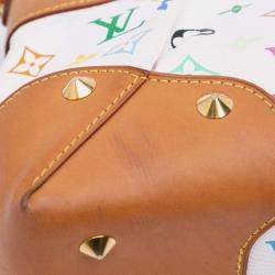 Louis Vuitton Brown White Monogram Multicolore Judy MM