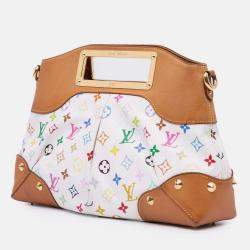 Louis Vuitton Brown White Monogram Multicolore Judy MM