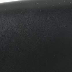 Louis Vuitton Black Leather Chain Louise GM Bag