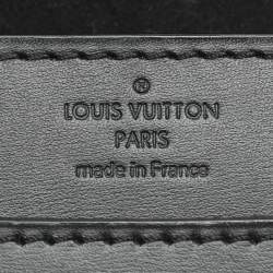 Louis Vuitton Black Leather Chain Louise GM Bag