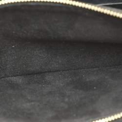 Louis Vuitton Black Leather Chain Louise GM Bag