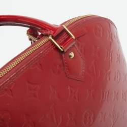 Louis Vuitton Pomme D’amour Monogram Vernis Alma GM Bag