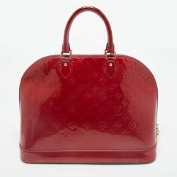 Louis Vuitton Pomme D’amour Monogram Vernis Alma GM Bag