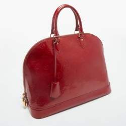 Louis Vuitton Pomme D’amour Monogram Vernis Alma GM Bag