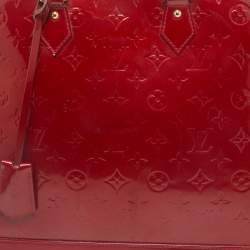 Louis Vuitton Pomme D’amour Monogram Vernis Alma GM Bag
