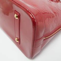 Louis Vuitton Pomme D’amour Monogram Vernis Alma GM Bag