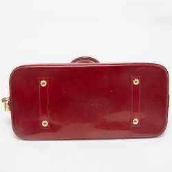 Louis Vuitton Pomme D’amour Monogram Vernis Alma GM Bag