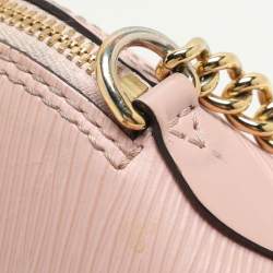 Louis Vuitton Rose Ballerine Epi Leather Mini Alma Bag