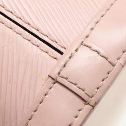 Louis Vuitton Rose Ballerine Epi Leather Mini Alma Bag
