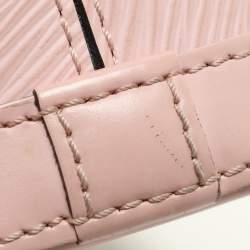 Louis Vuitton Rose Ballerine Epi Leather Mini Alma Bag