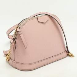 Louis Vuitton Rose Ballerine Epi Leather Mini Alma Bag