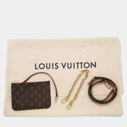  Louis Vuitton Brown Monogram Monogram Reverse Canvas Loop Hobo Bag