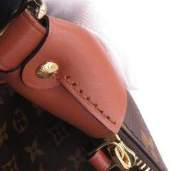  Louis Vuitton Brown Monogram Monogram Reverse Canvas Loop Hobo Bag