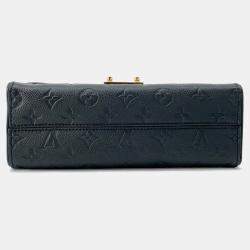 Louis Vuitton Noir Monogram Empreinte Leather BB Saint Sulpice Bag
