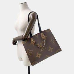 Louis Vuitton Brown Monogram Monogram Reverse Canvas Monogram Giant MM Onthego Bag