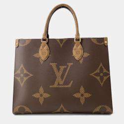 Louis Vuitton Brown Monogram Monogram Reverse Canvas Monogram Giant MM Onthego Bag