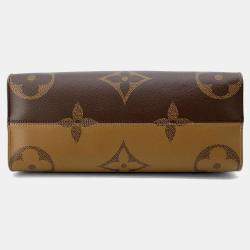Louis Vuitton Brown Monogram Monogram Reverse Canvas Monogram Giant MM Onthego Bag