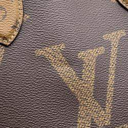 Louis Vuitton Brown Monogram Reverse Canvas Monogram Giant Onthego MM