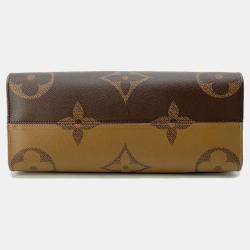 Louis Vuitton Brown Monogram Reverse Canvas Monogram Giant Onthego MM