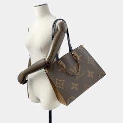 Louis Vuitton Brown Monogram Reverse Canvas Monogram Giant Onthego MM