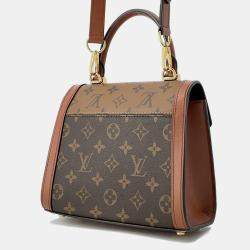 Louis Vuitton Brown Monogram Monogram Reverse Canvas Dauphine Capital