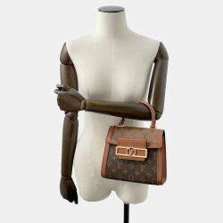 Louis Vuitton Brown Monogram Monogram Reverse Canvas Dauphine Capital