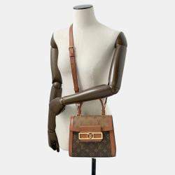 Louis Vuitton Brown Monogram Monogram Reverse Canvas Dauphine Capital