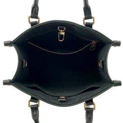 Louis Vuitton Noir Monogram Empreinte Leather Onthego PM