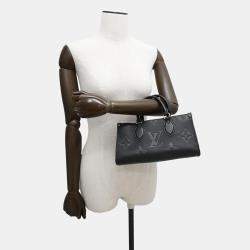 Louis Vuitton Onthego Ew Black Monogram Empreinte Leather