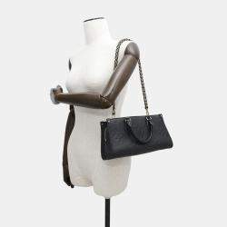 Louis Vuitton Onthego Ew Black Monogram Empreinte Leather