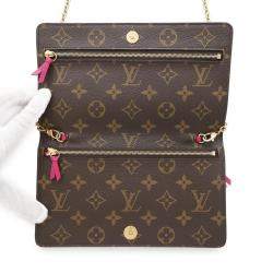 Louis Vuitton Pochette Weekend Pink Monogram