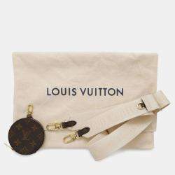 Louis Vuitton Onthego Red Monogram Monogram Reverse Canvas Size Pm
