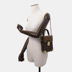 Louis Vuitton Camera Box Noir Monogram Monogram Reverse Canvas