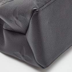 Louis Vuitton Black Monogram Empreinte Leather Petit Palais Bag