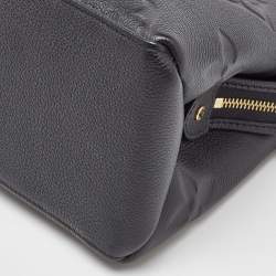 Louis Vuitton Black Monogram Empreinte Leather Petit Palais Bag